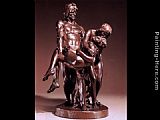 Les Premieres Funerailles, Adam et Eve portant Abel by Louis-Ernest Barrias